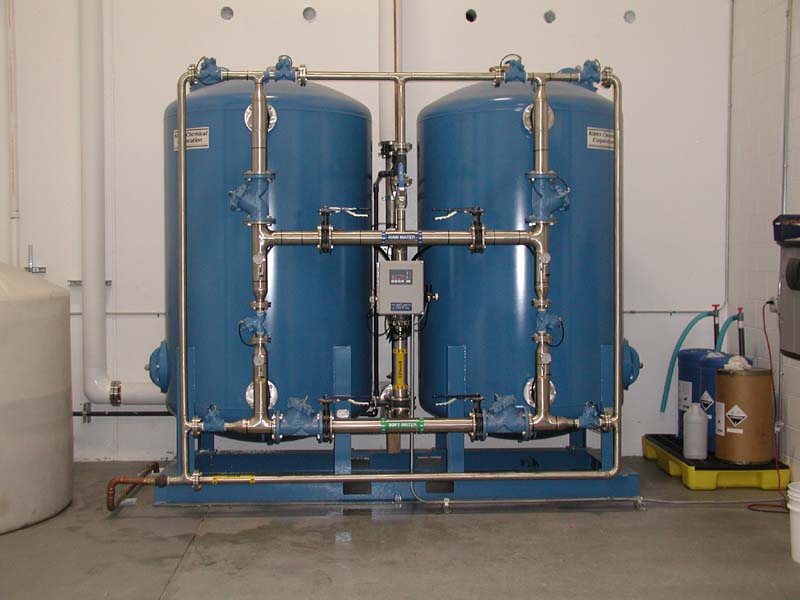 Automatic Duplex Industrial Water Softener ASD-5472-3/1.5/SS